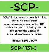 Image result for All SCP Labels