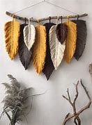 Image result for Macrame Feathers