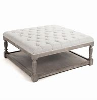 Image result for Ottoman with Shelf