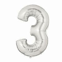 Image result for Number 3 Balloon