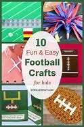 Image result for Football Crafts for Kids