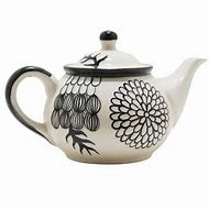 Image result for Black Ceramic Georgian Teapot