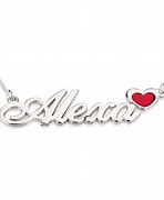 Image result for Necklace with Name On It