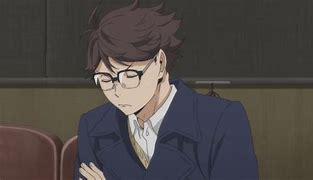 Image result for Oikawa with Glasses