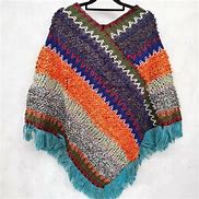 Image result for Knitted Poncho