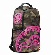 Image result for Sprayground Camo Shark Backpack