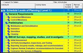 Image result for Level 4 Schedule