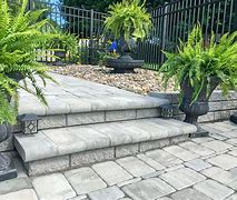 Image result for Bullnose Paver Steps