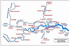 Image result for Grand Union Canal Route Map