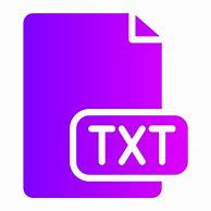 Image result for TXT Icon