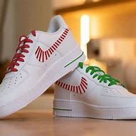 Image result for Grinch Nike Air Force 1 Red