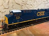 Image result for HO Scale CSX ES44AH