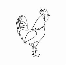 Image result for Chicken Line Drawing Logo Australorp