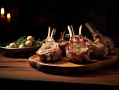 Image result for On Rack Lamb Loin Chops