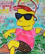 Image result for Bart Simpson with Money