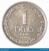 Image result for Sri Lankan 1 Rupee Coin