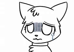 Image result for Sad Animie Cat