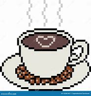 Image result for Coffe Cup Pixel Art