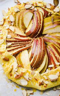 Image result for Pear Hazelnut Chocolate Galette