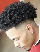 Image result for Curly Fade Haircut Black Men