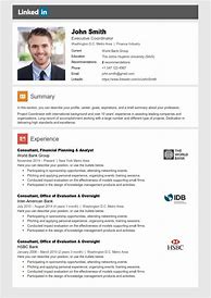 Image result for LinkedIn Di CV