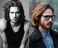 Image result for Mid Length Hair Men