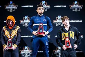 Image result for NCAA Wrestling Championship Trophy