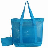 Image result for Mesh Beach Bag with Cooler