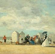 Image result for Eugene Boudin Beach Paintings