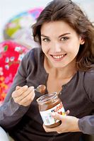 Image result for People Eating Nutella