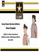 Image result for Army Agsu Wear Class B