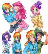 Image result for My Little Pony Anime Style