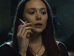 Image result for Elizabeth Olsen Cigarettes