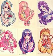 Image result for Anime MLP Characters