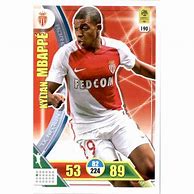 Image result for Adrenalyn Mbappe Card