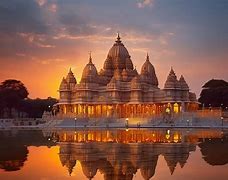 Image result for Ram Mandir Ayodhya Wooden Temple