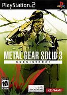 Image result for Metal Gear Solid 3 Box Art