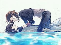 Image result for BSD Dazai X Chuuya Kiss