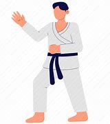 Image result for Karate Man Sitting Icon