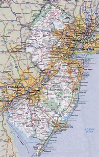 Image result for NJ Cities Map