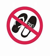 Image result for No Shoes Allowed Sign