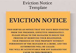 Image result for Funny Eviction Notice