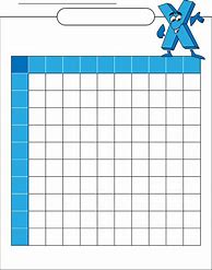 Image result for Blank Times Table Template