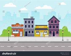 Image result for Footpath On Road Vector Pics