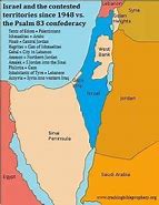 Image result for Israel Borders in Psalm 83