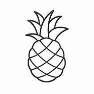 Image result for Free Clip Art Outline Fruits