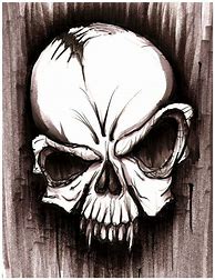 Image result for Skull Art Drawings