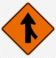 Image result for Merge Road Sign