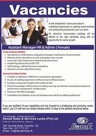 Image result for Human Resources Job Advertisement