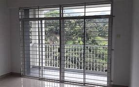 Image result for Sliding Grill Door for Balcony